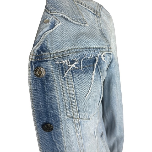 Gap 1969 Raggedy Jean Jacket XS - Picture 3 of 8